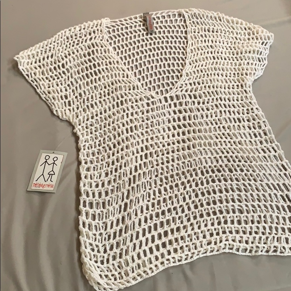 Johnny was net/rope like top